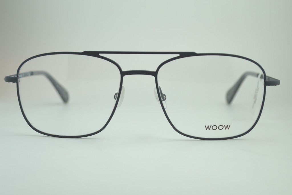 Titanium frame by WOOW (France) with matte gray finish